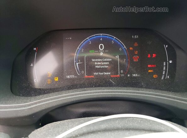 5TDAAAB53SS077901 2025 TOYOTA GRAND Blue Widok zestawu wskaźników