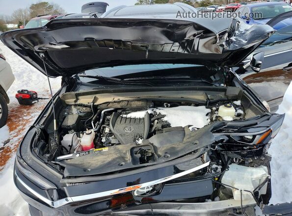 5TDAAAB54RS010900 2024 TOYOTA GRAND Black Engine compartment view