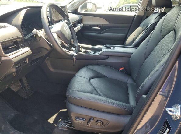 5TDAAAB54RS043282 2024 TOYOTA GRAND Blue Вид салону спереду
