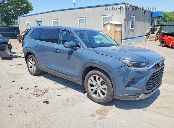 5TDAAAB54RS043282 2024 TOYOTA GRAND Blue Передня права чверть