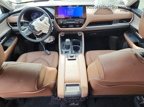 5TDAAAB54SS085070 2025 TOYOTA GRAND Black Widok deski rozdzielczej