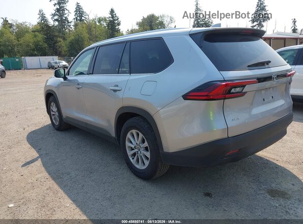 5TDAAAB54SS090320 2025 TOYOTA GRAND HIGHLANDER Silver Trasero izquierdo