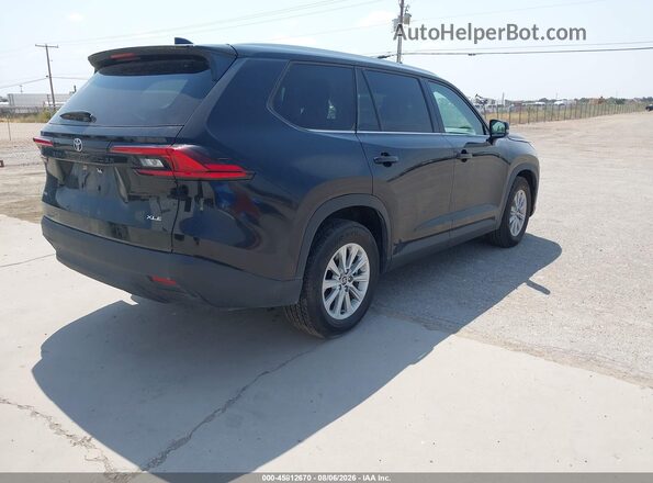 5TDAAAB55SS082310 2025 TOYOTA GRAND HIGHLANDER Black Rear right