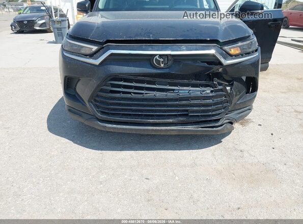 5TDAAAB55SS082310 2025 TOYOTA GRAND HIGHLANDER Black Front view