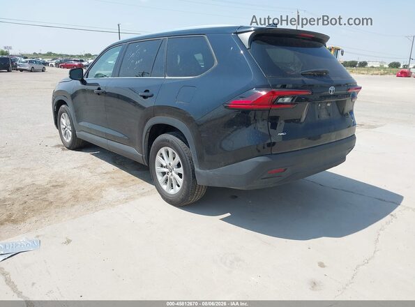 5TDAAAB55SS082310 2025 TOYOTA GRAND HIGHLANDER Black Rear left