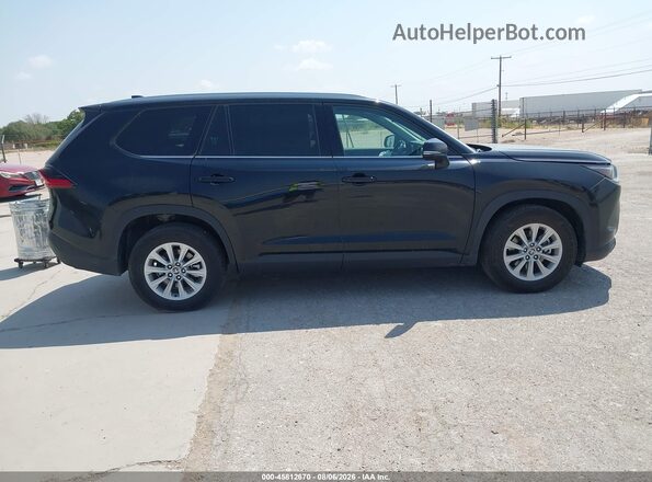 5TDAAAB55SS082310 2025 TOYOTA GRAND HIGHLANDER Black Rear interior view