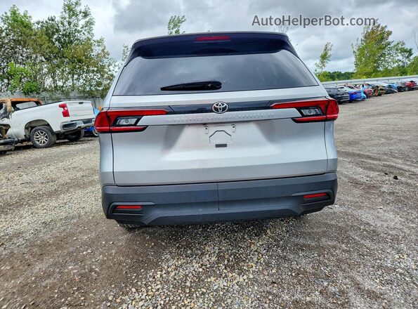 5TDAAAB55SS082534 2025 TOYOTA GRAND Silver Widok z tyłu