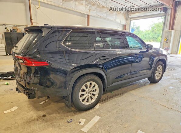 5TDAAAB55SS087667 2025 TOYOTA GRAND Black Задня права чверть