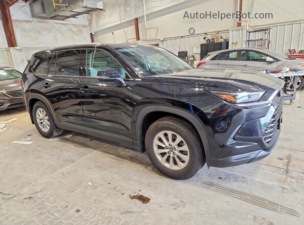 5TDAAAB55SS087667 2025 TOYOTA GRAND Black Передня права чверть