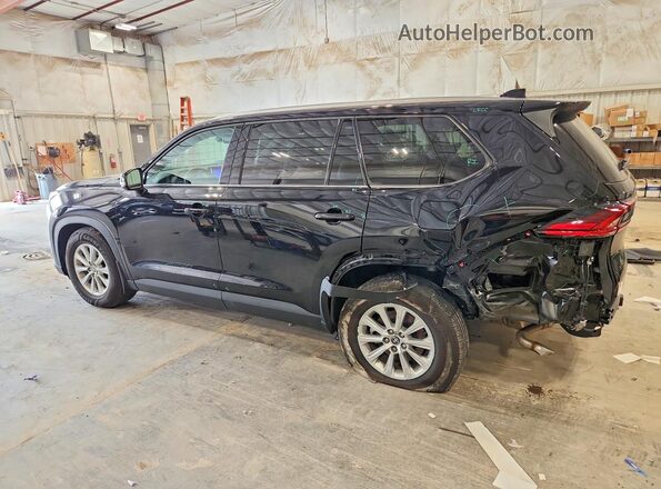 5TDAAAB55SS087667 2025 TOYOTA GRAND Black Задня ліва чверть