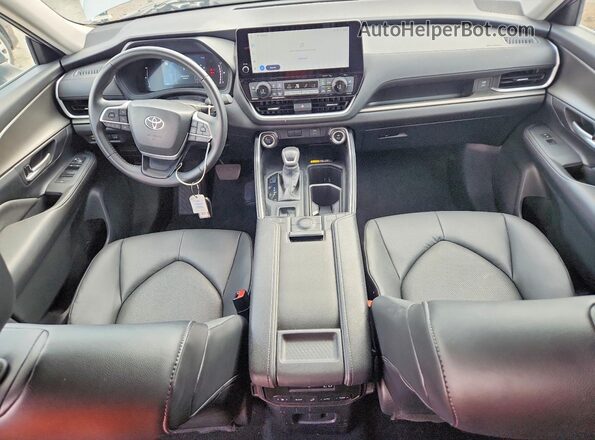 5TDAAAB55SS094859 2025 TOYOTA ALL Silver Widok zestawu wskaźników