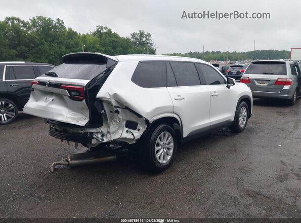 5TDAAAB56RS021736 2024 TOYOTA GRAND HIGHLANDER White Tył prawy