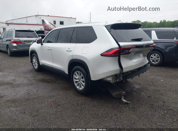 5TDAAAB56RS021736 2024 TOYOTA GRAND HIGHLANDER White Tył lewy