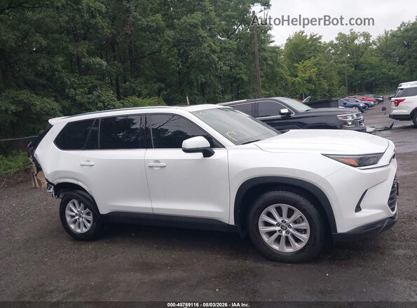 5TDAAAB56RS021736 2024 TOYOTA GRAND HIGHLANDER White Widok wnętrza 360 stopni