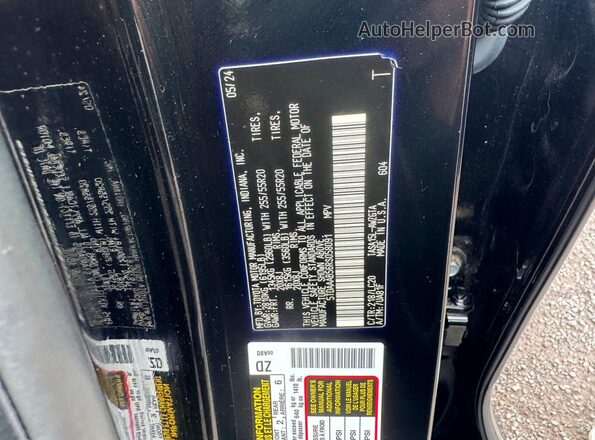 5TDAAAB56RS058091 2024 TOYOTA GRAND Black სალონის 360-გრადუსიანი ხედი