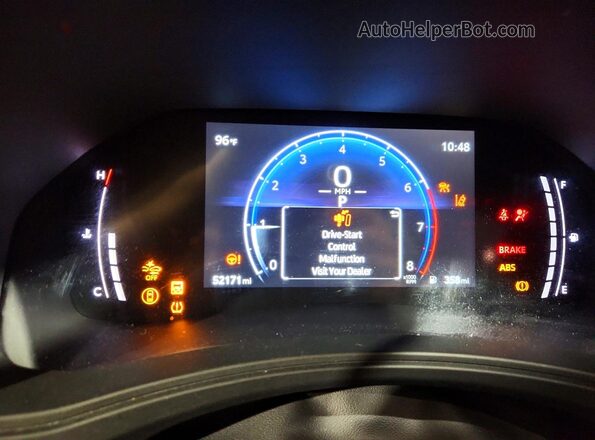5TDAAAB57SS087234 2025 TOYOTA GRAND Gray ხელსაწყოთა პანელის ხედი