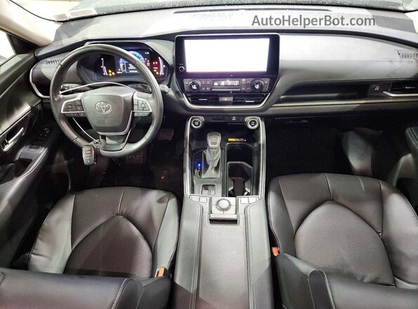 5TDAAAB57SS087234 2025 TOYOTA GRAND Gray წინა პანელის ხედი