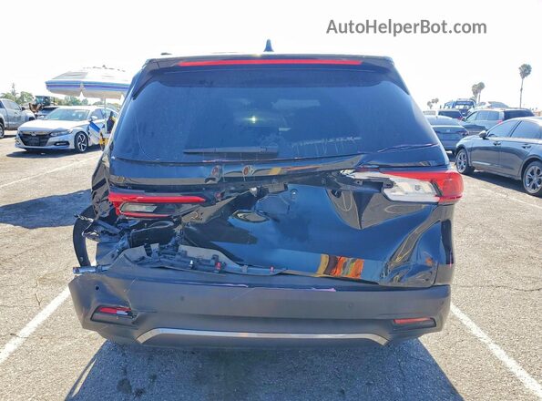 5TDAAAB58RS007627 2024 TOYOTA GRAND Black Rear view