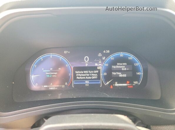 5TDAAAB58RS045083 2024 TOYOTA GRAND Gray Vista del cuadro de instrumentos