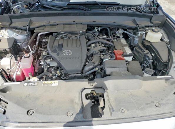 5TDAAAB58RS045083 2024 TOYOTA GRAND Gray Vista del compartimento del motor