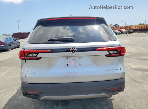 5TDAAAB58RS045083 2024 TOYOTA GRAND Gray Vista trasera