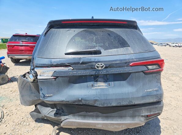 5TDAAAB58RS048775 2024 TOYOTA GRAND Gray Հետևի տեսք