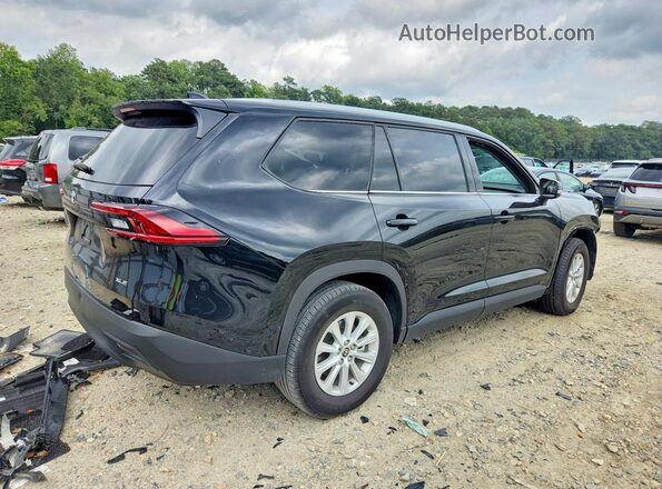 5TDAAAB58SS071351 2025 TOYOTA GRAND Черный Задняя правая четверть