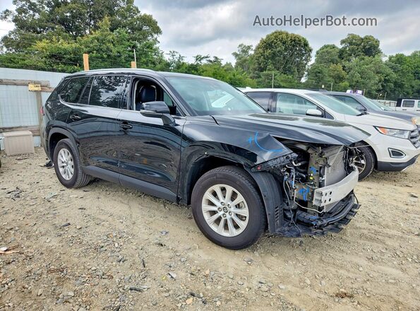 5TDAAAB58SS071351 2025 TOYOTA GRAND Черный Передняя правая четверть