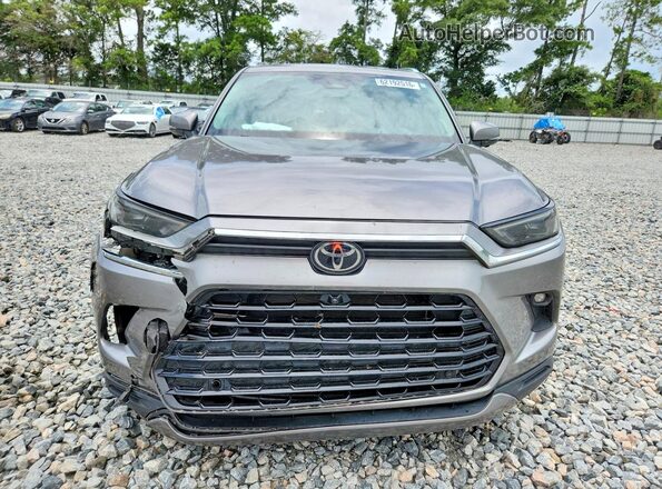 5TDAAAB58SS081135 2025 TOYOTA GRAND Gray Vista frontal