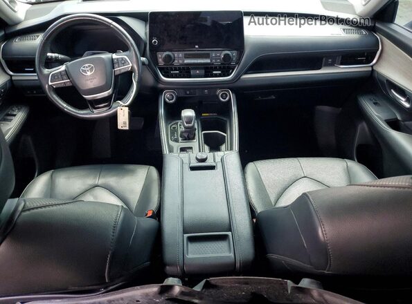 5TDAAAB59RS019916 2024 TOYOTA GRAND Blue Առջևի վահանակի տեսք