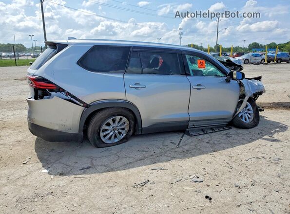 5TDAAAB59SS082861 2025 TOYOTA GRAND Серебряный Задняя правая четверть