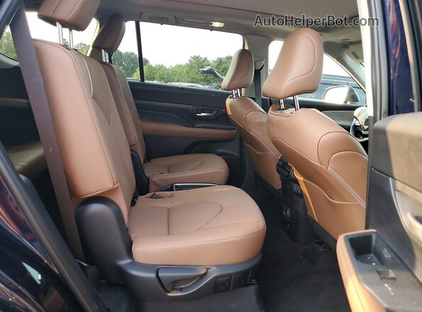 5TDAAAB59TS108389 2026 TOYOTA GRAND Blue Vista interior trasera