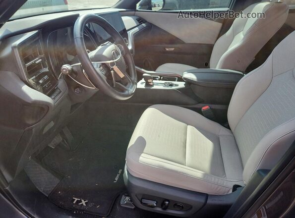 5TDAAAB60SS033783 2025 LEXUS TX Gray Вид салону спереду