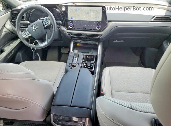 5TDAAAB61SS035560 2025 LEXUS TX Black Առջևի վահանակի տեսք