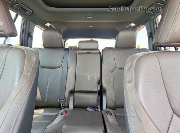 5TDAAAB62RS011603 2024 LEXUS TX White Вид задніх сидінь