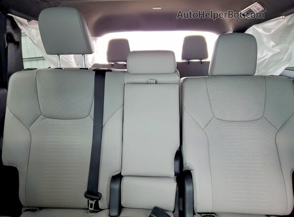 5TDAAAB63TS064401 2026 LEXUS TX White Rear seats view