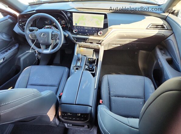 5TDAAAB64TS081157 2026 LEXUS TX Black Widok deski rozdzielczej