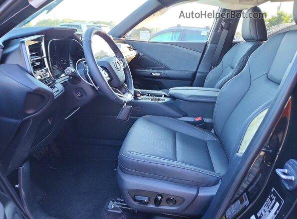 5TDAAAB64TS081157 2026 LEXUS TX Black Widok wnętrza z przodu