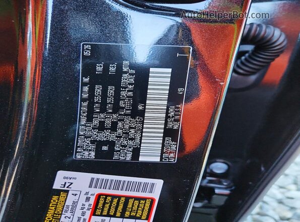 5TDAAAB64TS081157 2026 LEXUS TX Black Widok wnętrza 360 stopni
