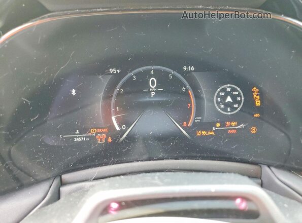 5TDAAAB65SS031480 2025 LEXUS TX Blue ხელსაწყოთა პანელის ხედი