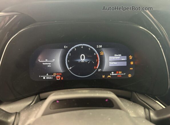 5TDAAAB65TS082494 2026 LEXUS TX Серый Вид щитка приборов