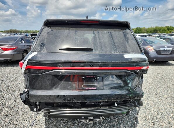 5TDAAAB66SS033190 2025 LEXUS TX Black უკანა ხედი