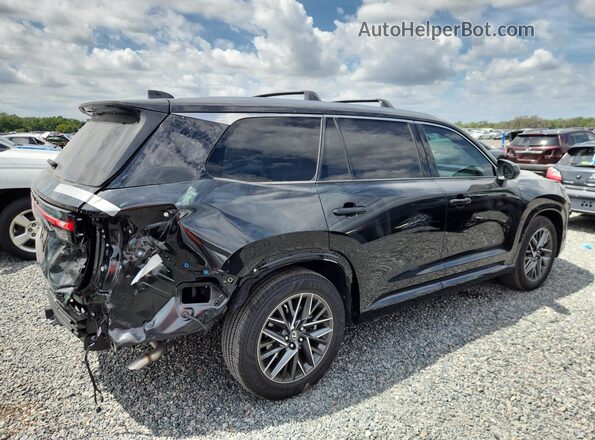 5TDAAAB66SS033190 2025 LEXUS TX Black უკანა მარჯვენა