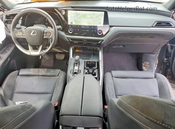 5TDAAAB66SS039426 2025 LEXUS TX Black წინა პანელის ხედი