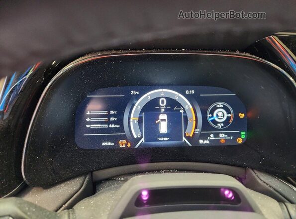 5TDAAAB67SS021310 2025 LEXUS TX Белый Вид щитка приборов