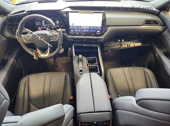 5TDAAAB67SS021310 2025 LEXUS TX Белый Вид панели приборов