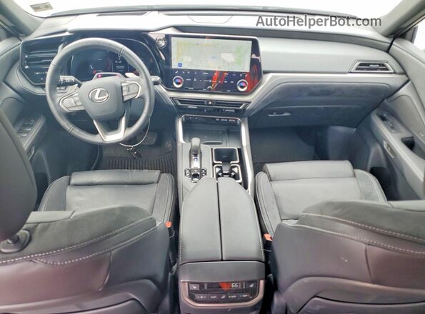 5TDAAAB67SS035353 2025 LEXUS TX Белый Вид панели приборов