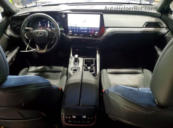 5TDAAAB68RS016434 2024 LEXUS TX Blue Widok deski rozdzielczej