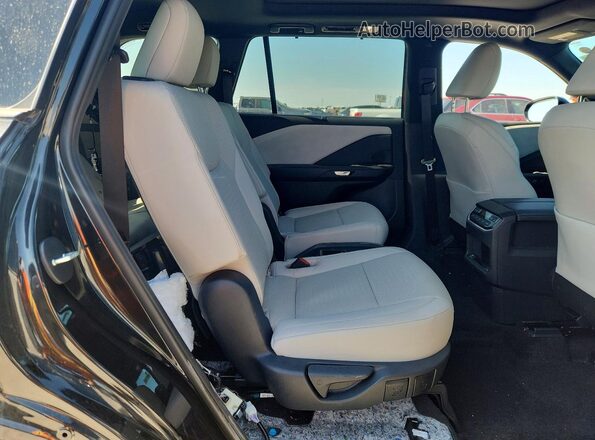 5TDAAAB68TS054477 2026 LEXUS TX Black Rear interior view