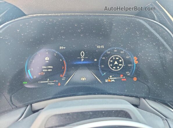 5TDAAAB68TS054477 2026 LEXUS TX Black Instrument cluster view